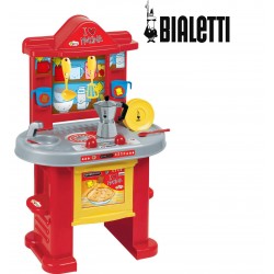 Cucina bimbi bimba con Moka Bialetti faro 1535