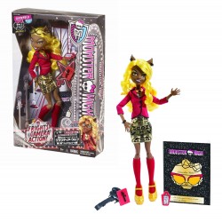 MONSTER HIGH STAR DEL CINEMA CLAWDIA WOLF 30CM DI ALTEZZA