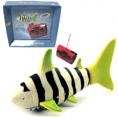 Squalo radiocomandato rc per acquari o piscine