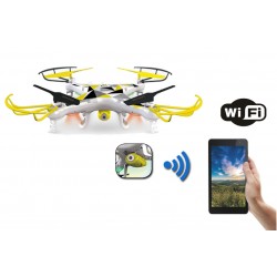 Drone quadricottero rc radiocomandato con videocamera visione in tempo reale dal Iphone o tablet con sistema wi-fi