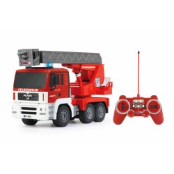 Camion scaletta dei pompieri 4x4 radiocomandato rc elettrico scala 1:20