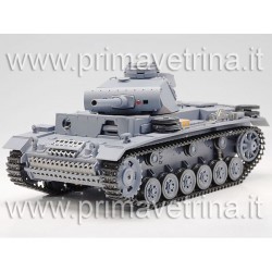CARRO ARMATO PANZERKAMPFWAGEN lll  RC RADIOCOMANDATO ELETTRICO