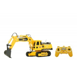 Escavatore cingolato ruspa elettrica radiocomandata rc 1:27