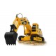 Escavatore cingolato ruspa elettrica radiocomandata rc 1:27