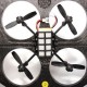 Quadricottero drone stealth radiocomandato rc r/c 4 canali