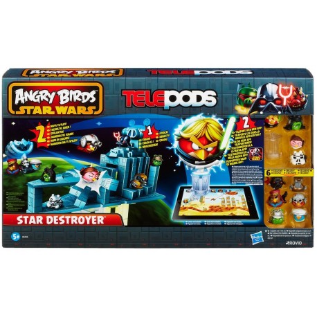 Star Wars Angry Birds telepods star destroyer interattivo puoi scaricare l’app gratuita e interagire con il gioco