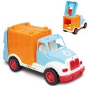 Camion con 38 costruzioni colorate di diverse misure 
