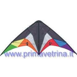AQUILONE ACROBATICO QUICK STEP II BLACK RAINBOW DELLA HQ 130x60 