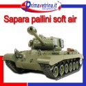 Carro armato rc radiocomandato Snow Leopard spara pallini 1:16