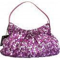 BORSA RIPANI KARIMA MOSAICO FUXIA TESSUTO CHIUSURA LAMPO